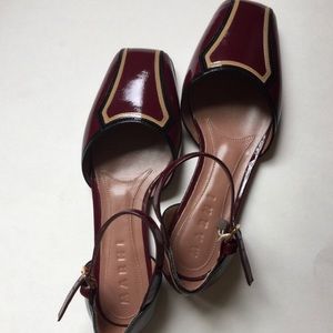 Marni Patent-leather Mary Jane flats